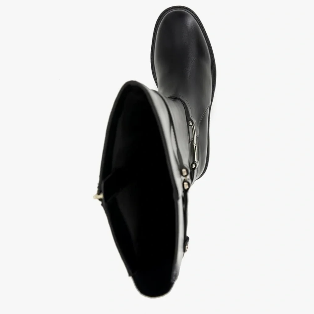Kenneth Cole Black Over the Knee Boots